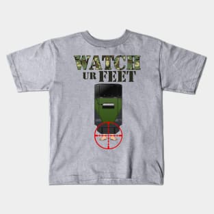 WATCH Ur Feet Kids T-Shirt